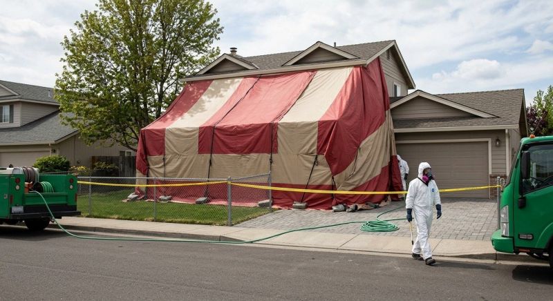 Tent Fumigation in Woodbridge, VA